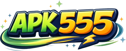 apk 555 নীল সবুজ ব্র্যান্ড লোগো
